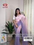 Ombre Georgette Saree | Georgette Saree