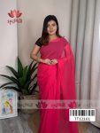 Soft Petal Grace Saree | Georgette Saree