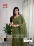 Soft Petal Grace Saree | Georgette Saree
