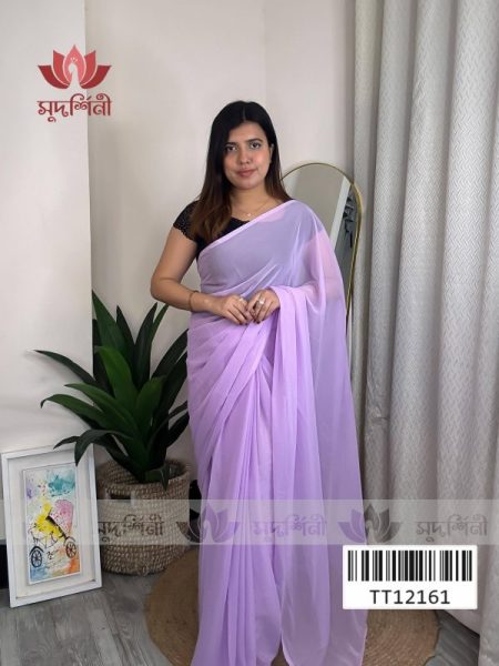 Soft Petal Grace Saree | Georgette Saree