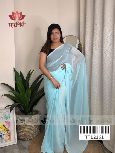 Soft Petal Grace Saree | Georgette Saree