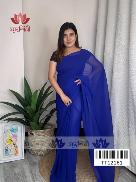 Soft Petal Grace Saree | Georgette Saree