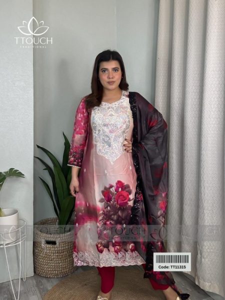 Digital Print Three Piece