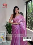 Stone organza Saree