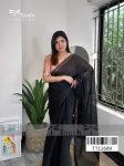 Stone organza Saree